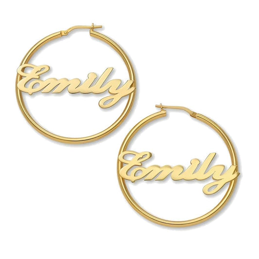 Custom 18k gold plated earrings(Pre-Order)