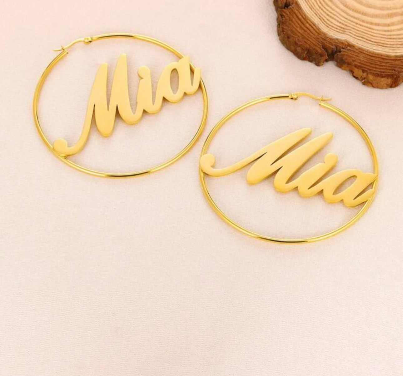 Custom 18k gold plated earrings(Pre-Order)